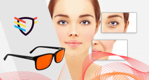 wpływ światła niebieskiego na starzenie się